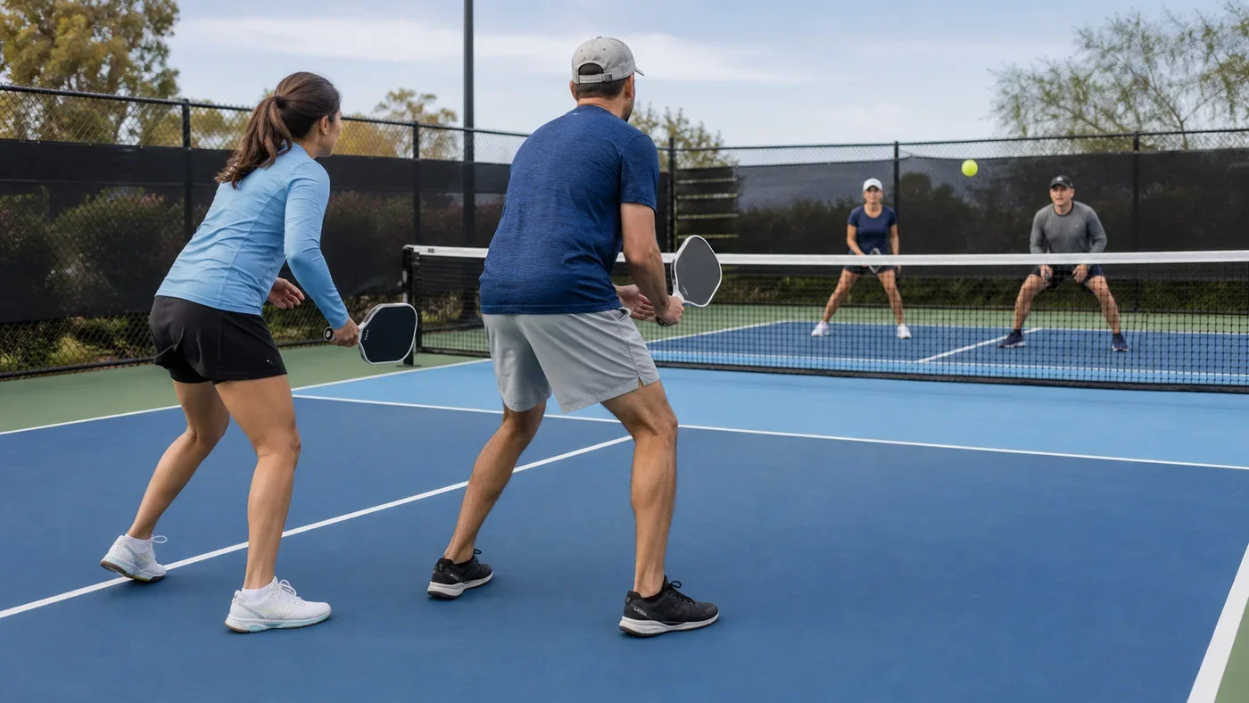 Doubles Positioning for Beginner Pickleball Players