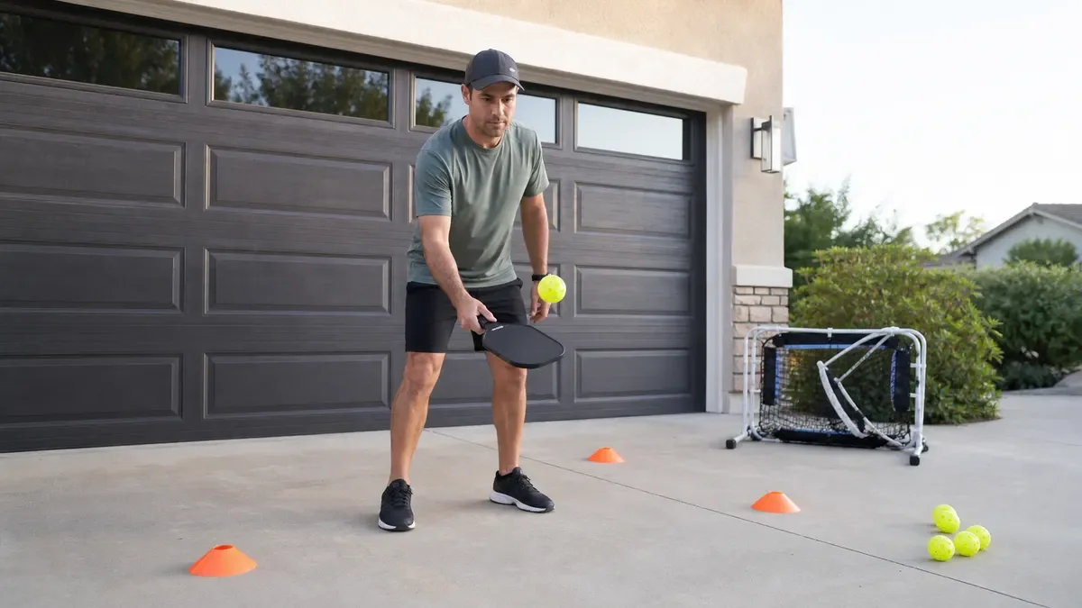 Pickleball Drills at Home for Beginners: A Simple Practice Plan