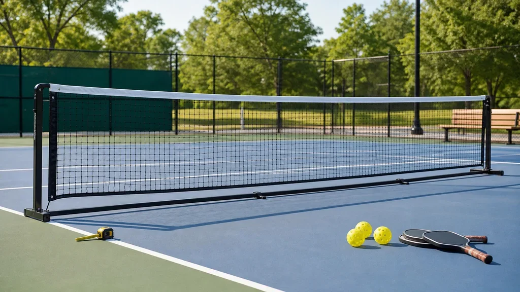 Pickleball Net Height and Setup, Measured the Right Way