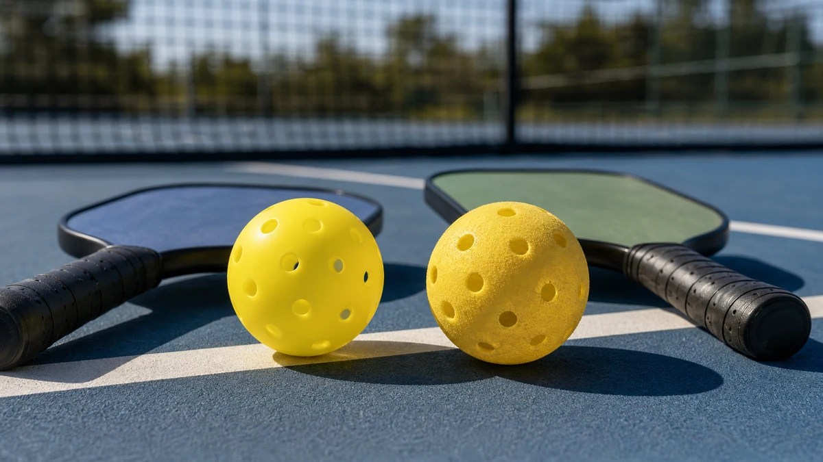 Indoor vs Outdoor Pickleball Balls: Holes, Bounce, and Which Ball to Buy