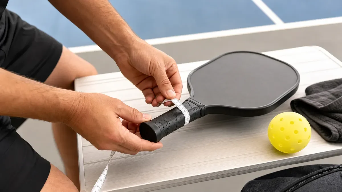 How to Find the Right Pickleball Paddle Grip Size Without Guessing