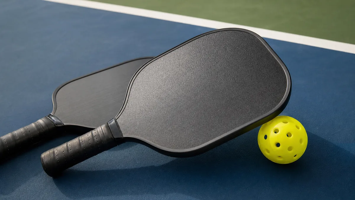 What Pickleball Paddle Surface Grit Means for Spin and Control